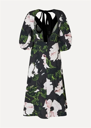 3/4 Volume sleeves midi kjole Umber Windflower Stine Goya 